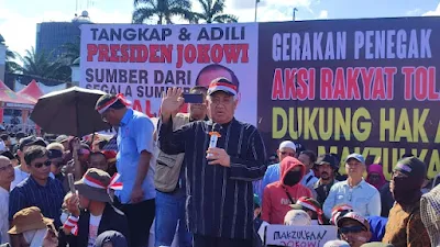 Tuntut Jokowi Dimakzulkan, Din Syamsudin : Jika Tidak Disetujui, Kami Akan Adakan Aksi Lebih Besar Lagi!