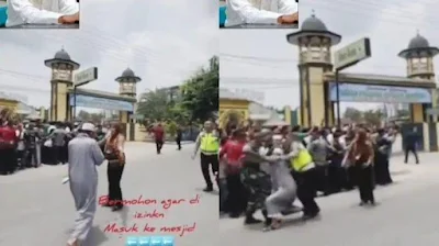 Paspampres Bantah Halangi Pria Tua yang Ingin Pergi ke Masjid