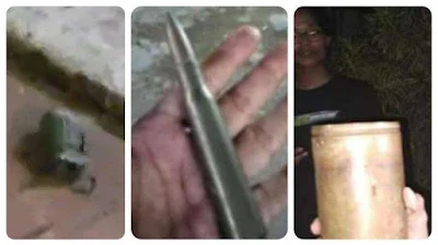 Ledakan Gudang Amunisi, Warga Heboh Granat, Peluru Sebesar Telapak Tangan dan Material Tank Mental