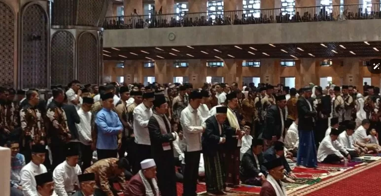 Cetak Rekor! Jamaah Shalat Idul Fitri di Masjid Istiqlal Disebut Terbesar Kali Ini, Menag: Keberkahan Bagi Indonesia