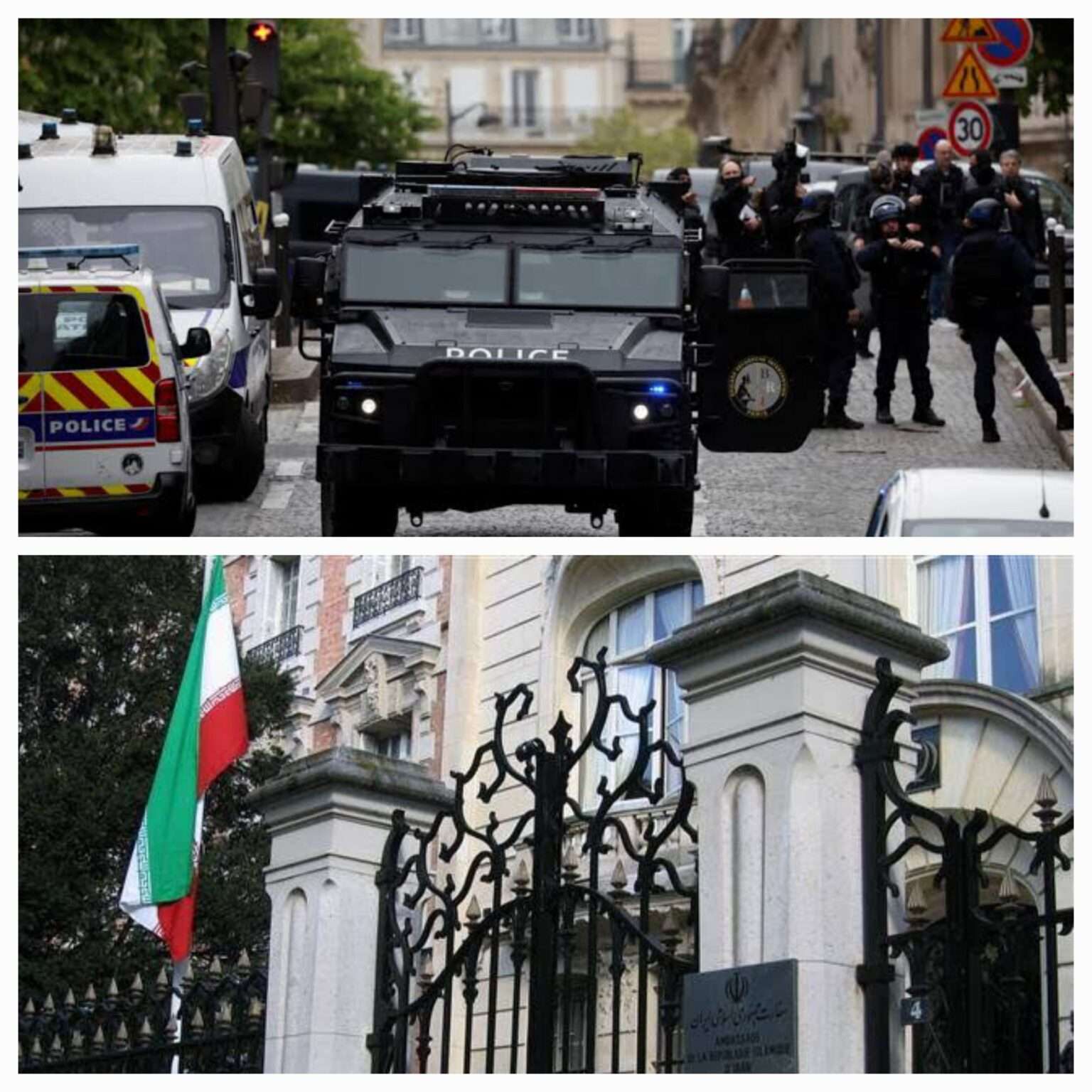 Polisi Ringkus Pria Bawa Granat ke Konsulat Iran di Paris