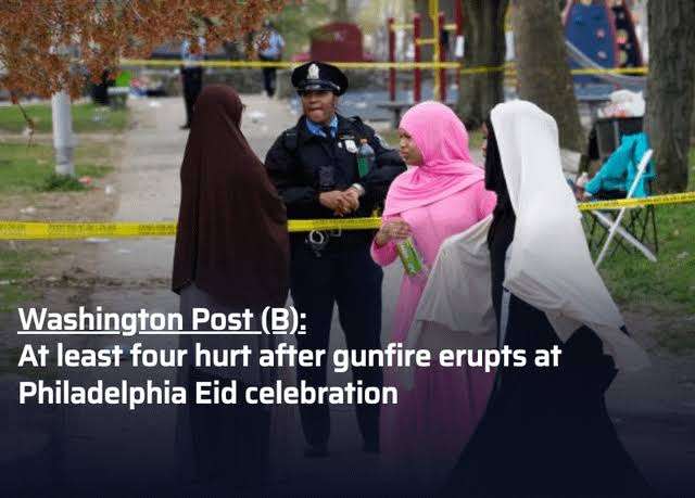 Idul Fitri di Philadelphia Dicemari Baku Tembak