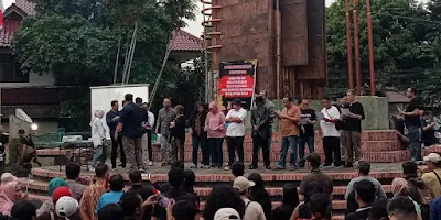 Ratusan Aktivis ‘98 Kumpul di UNJ: Tolak Kembalinya Orba hingga KKN