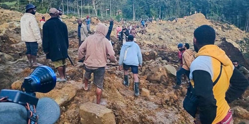 Longsor Papua Nugini: Lebih dari 2000 Orang Terkubur Hidup-hidup