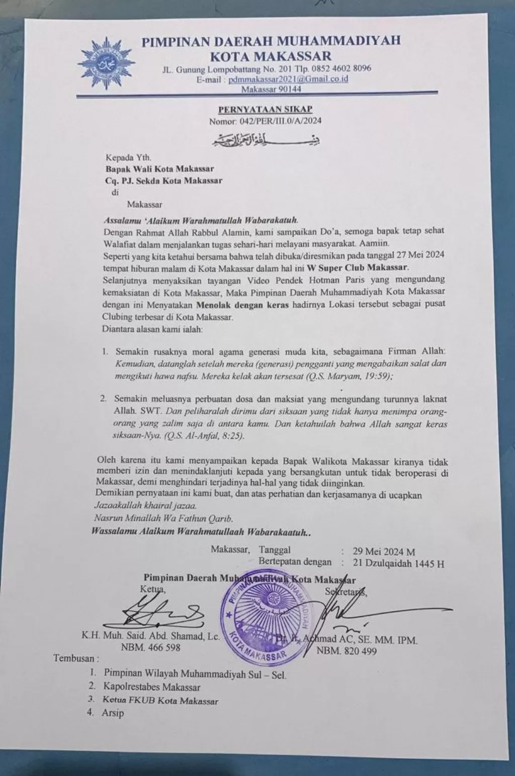 Hotman Paris Resmikan W Super Club Makassar, Muhammadiyah: Merusak Agama