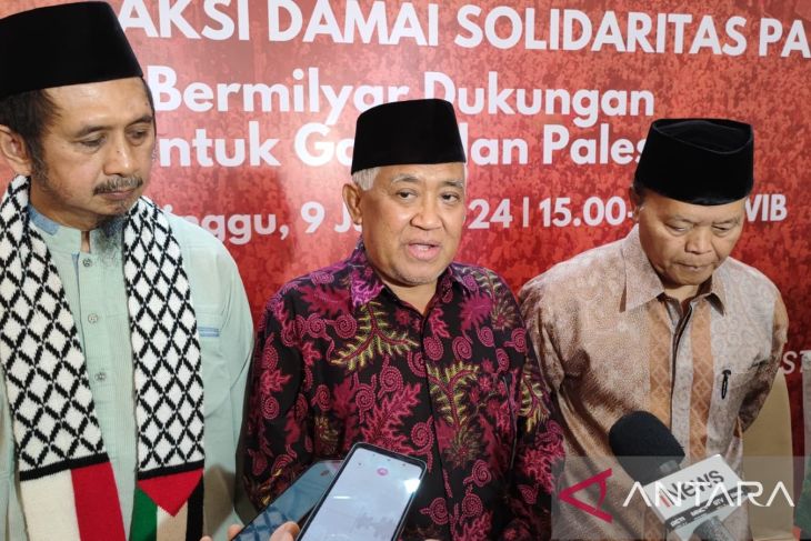 Din Syamsuddin dkk Gelar Aksi Bela Palestina 9 Juni di Depan Kedubes AS