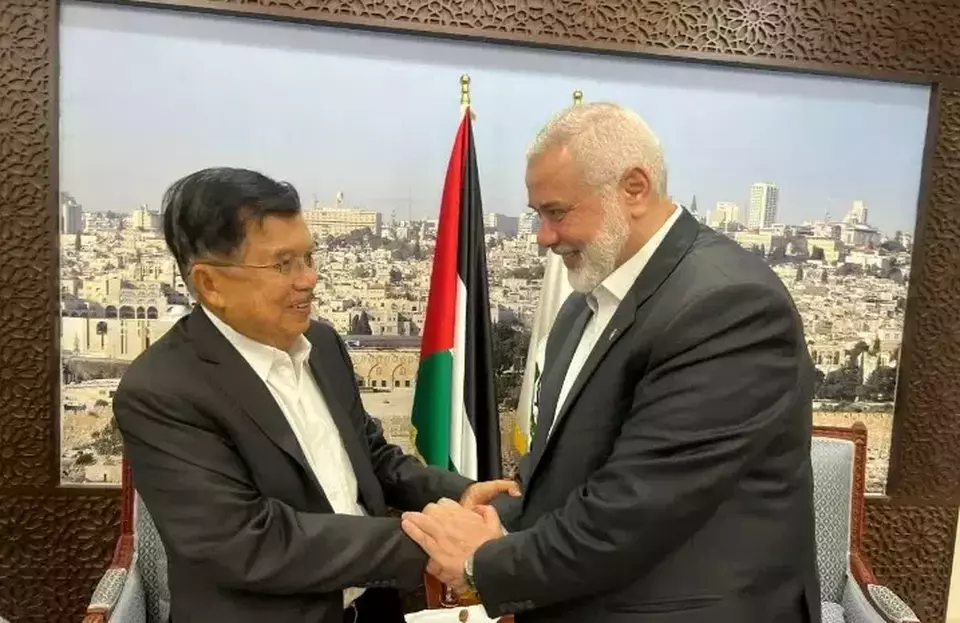 JK Ketemu Langsung dengan Pemimpin Hamas, Bahas Hal Ini