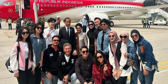 Boyong Artis Naik Pesawat Kepresidenan Potensi Munculkan Kecemburuan Publik