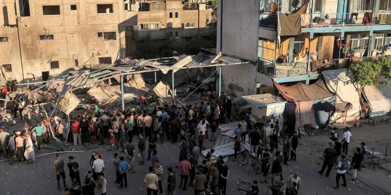 Sekolah di Gaza Kembali Jadi Target Serangan Zionis, 16 Warga Sipil Syahid
