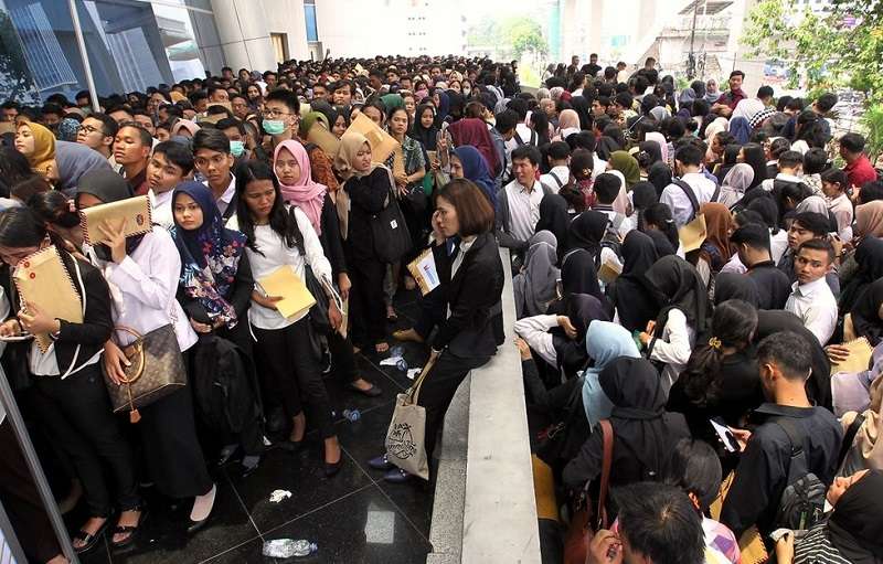 Indonesia Duduki Peringkat Tertinggi di ASEAN Dalam Pengangguran