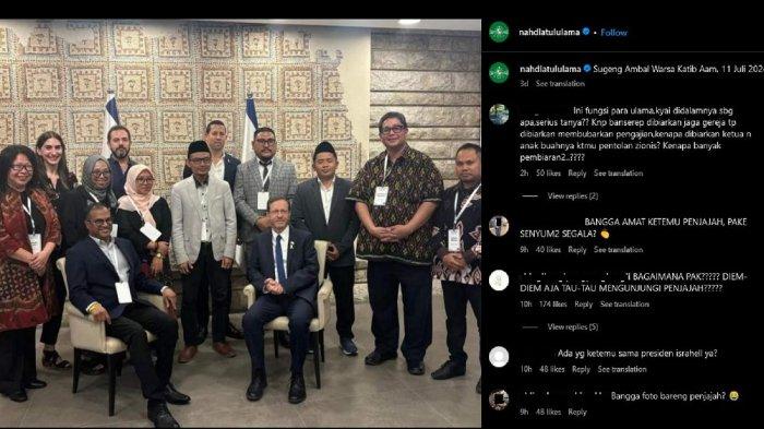MUI Sebut 5 Tokoh Muda NU yang Temui Presiden Israel Isaac Herzog Melanggar  Konstitusi - TribunNews.com