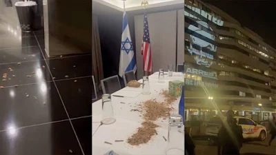 Ditolak Keras! Pendemo di AS Sebar Belatung di Hotel Tempat Netanyahu Menginap