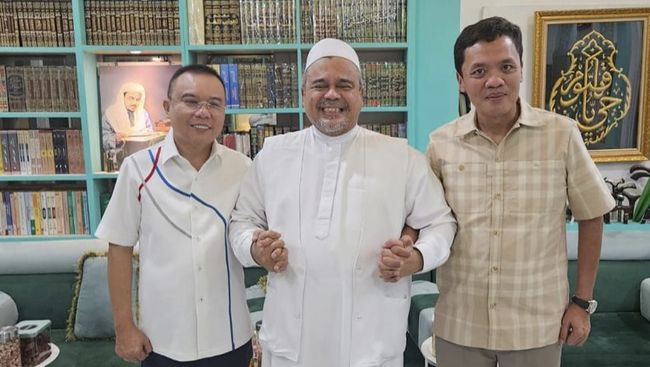Petinggi Gerindra Temui Habib Rizieq, "Silaturahmi Kebangsaan"