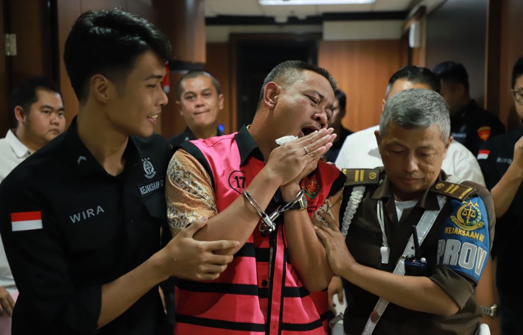 Tersangka Korupsi, Supianto Sambil Nangis: Saya Nggak Salah