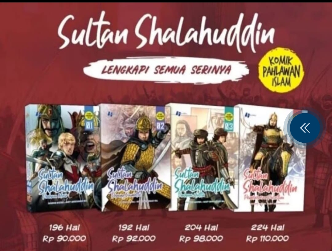Resensi Buku: (Komik Remaja) Series Shalahuddin Al Ayubi