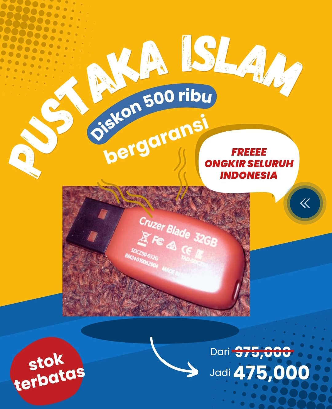 PERPUSTAKAAN ISLAM LENGKAP DISKON 500RIBU, FREE ONGKIR SELURUH INDONESIA, BERGARANSI, STOK TERBATAS!