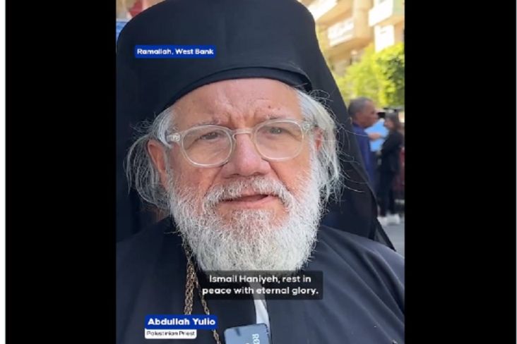 Pendeta Gereja Palestina: Ismail Haniyeh, Beristirahatlah dengan Damai...