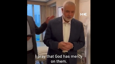 Viral Lagi, Momen Reaksi Ismail Haniyeh Terekam Ketika 3 Anaknya Dibantai Israel, Tetap Tenang!