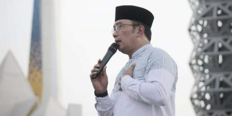 Viral di Medsos, Ridwan Kamil Disuruh Turun dari Panggung Haul Mbah Priok, Diteriaki Nama Anies