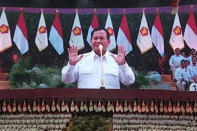 Ucapkan Terima Kasih ke Jokowi, Prabowo: Jangan Ragu-ragu Pak, Kami di Belakang Bapak
