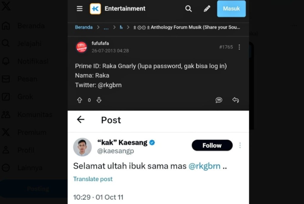 Soal Isu Akun Fufufafa, Pegiat Medsos: Bakal Muncul 1 Orang dari Antah Berantah Ngaku kalau Dia Pemiliknya