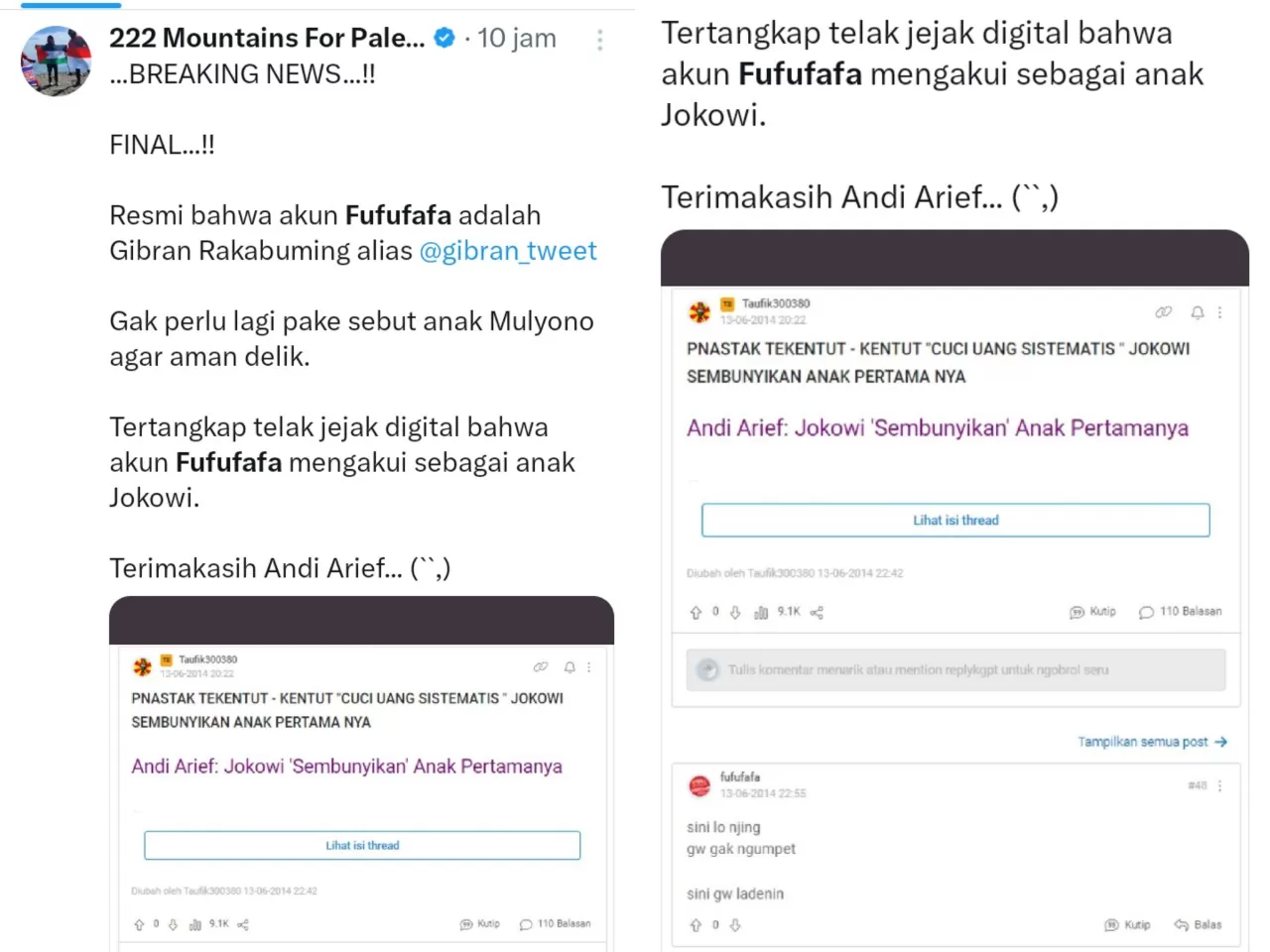 Mulai Panik? Akun Fufufafa Kepergok Hapus 2.100 Postingan Usai Viral