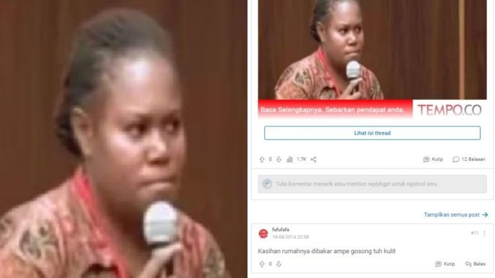 Unggahan Akun Fufufafa Ini Tuai Sorotan Netizen gegara Hina Asal Papua: Kasihan Kulit Gosong