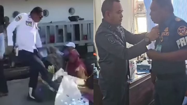 Oknum Provos KSOP Kendari Dicopot Sementara Usai Tendang Dagangan Penjual