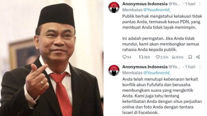 Gegara Fufufafa, Hacker Ini Tuding Menkominfo Budi Arie Terlibat Situs Judol