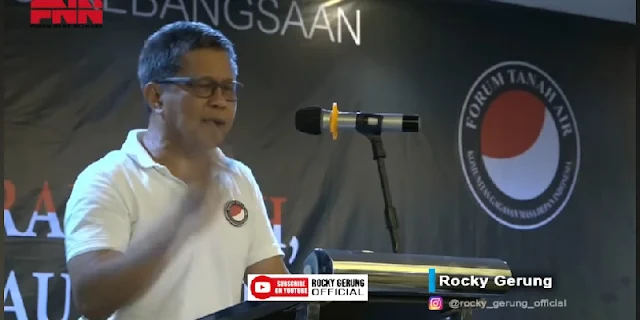 Rocky Gerung: Mungkin 2-3 Minggu Prabowo Lakukan Reshuffle Kabinet