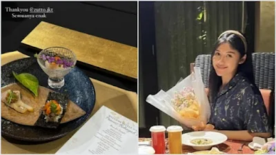 Erina Gudono lagi-lagi Pamer Makan Mewah Kala Daya Beli Rakyat Turun
