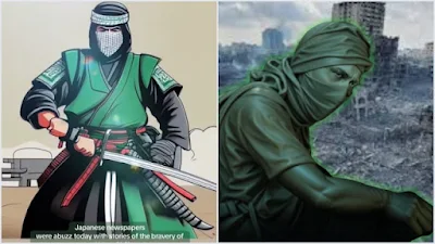Salut Yahya Sinwar, di Jepang Pemimpin Hamas Itu Jadi Samurai