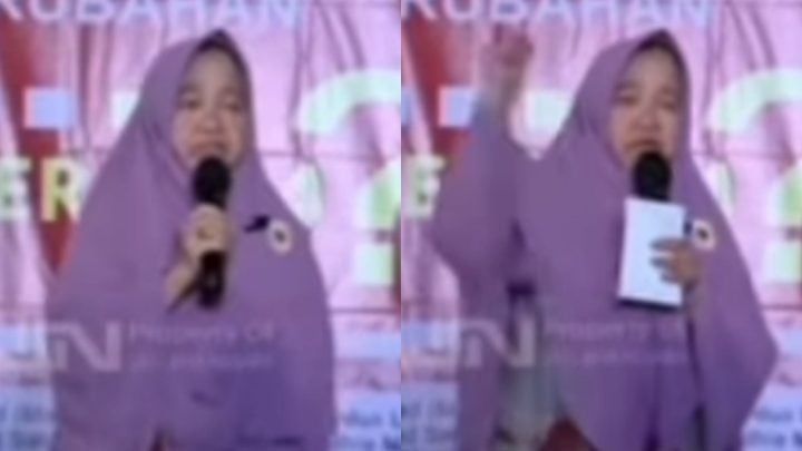 Viral Video Ibu-ibu Blak-blakan Depan Amien Rais, Serukan Tangkap Jokowi