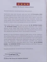 Beredar Surat Prabowo Ajak Pilih RIDO, Gerindra: Status Beliau sebagai Ketum Gerindra