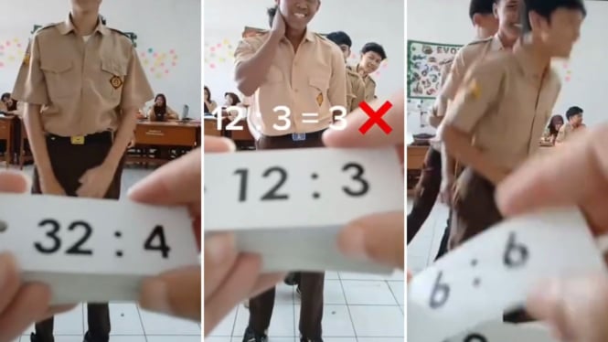 Viral Video Siswa SMA Tak Bisa Hitung Pembagian Sederhana, Netizen Keheranan