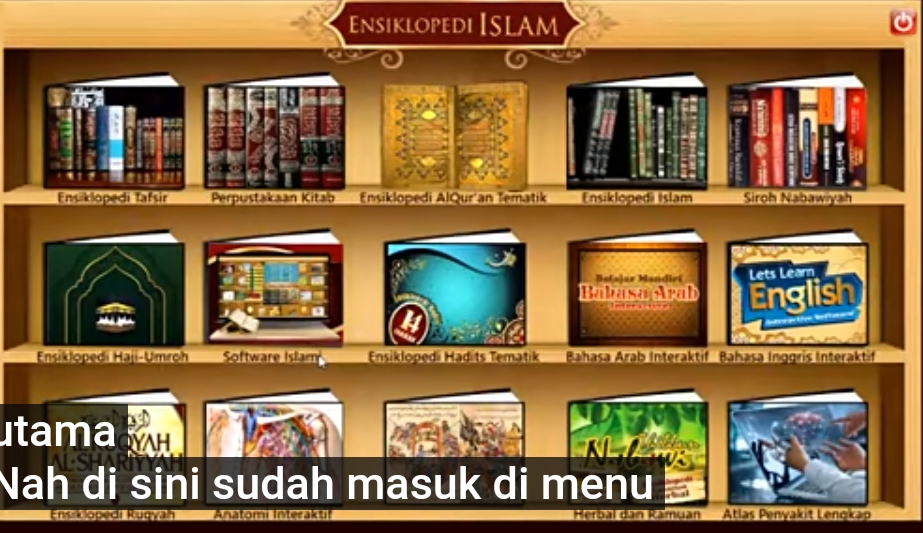 Versi Baru FlashDisc Khazanah Islam 32GB untuk Laptop/PC Windows, Sangat Menarik