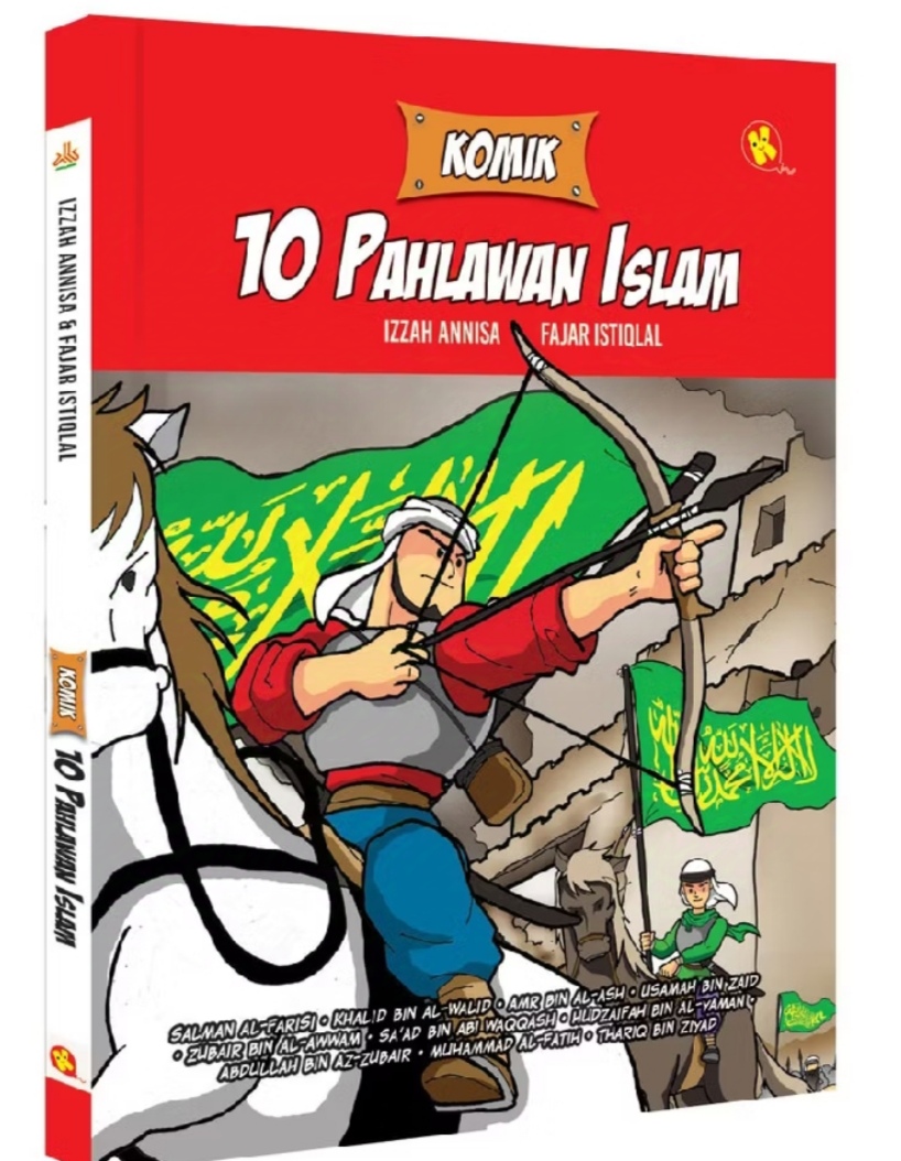 Resensi Buku: KOMIK 10 PAHLAWAN ISLAM