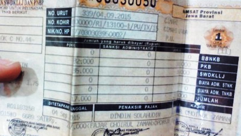 Pajak Kendaraan Naik 66 Persen di 2025, Warganet: Rakyat Sedang Tidak Baik-baik Saja
