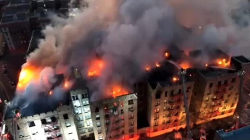 Usai Los Angeles, Kini Bronx Dilanda Kebakaran Besar: 250 Warga Mengungsi, 7 Terluka