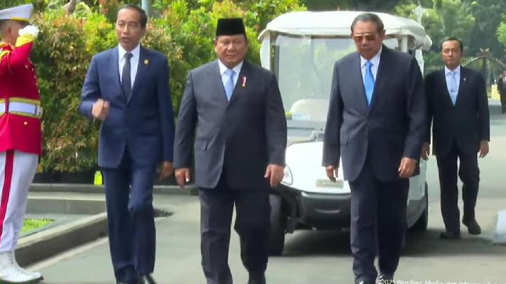 Danantara Diluncurkan Hari Ini, Prabowo Tiba di Dampingi SBY dan Jokowi: Jadi Dewan Penasihat?