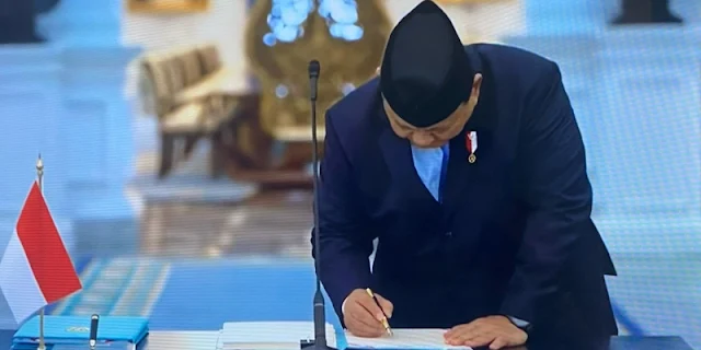 Ditengah Gejolak #INDONESIAGELAP, Prabowo Sah Resmikan Danantara