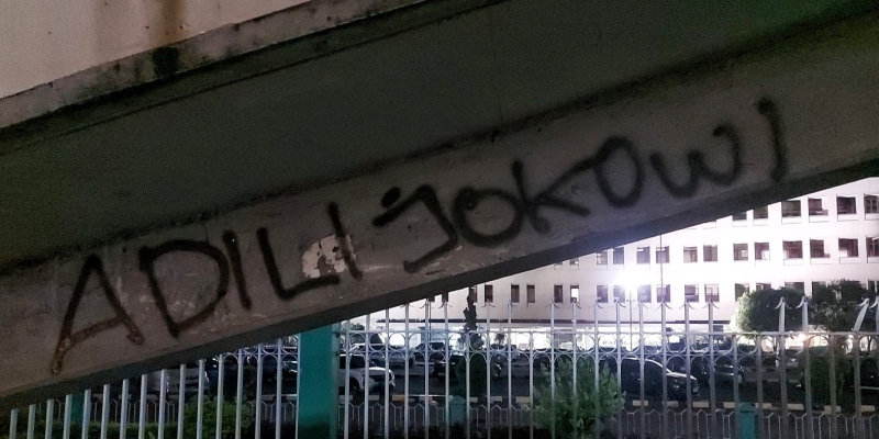 Jokowi Tak Ambil Pusing soal Tulisan 'Adili Jokowi': Ah, Itu Kan Cara Mengungkapkan Ekspresi Saja...