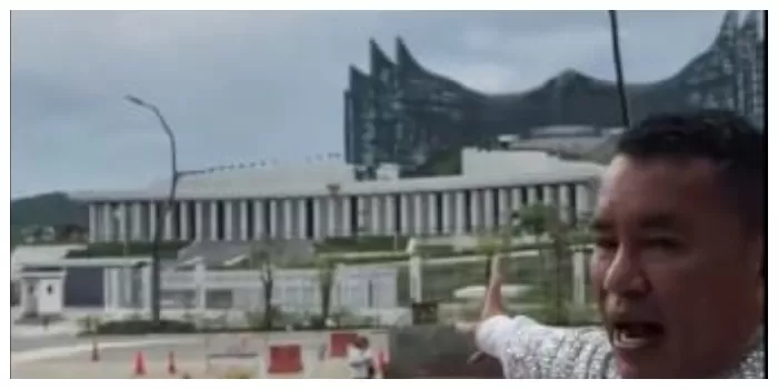 Hotman Paris Kunjungi IKN, Bukti Pembangunan Tak Mangkrak?