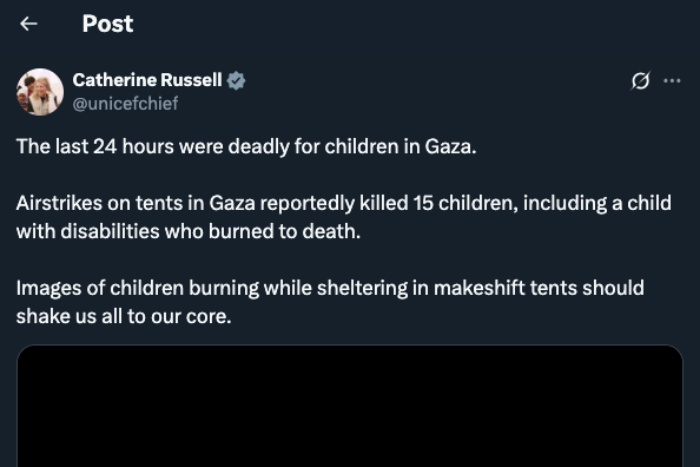 UNICEF Kecam Zionis-Israel Yang Bakar Hidup-Hidup Anak Palestina