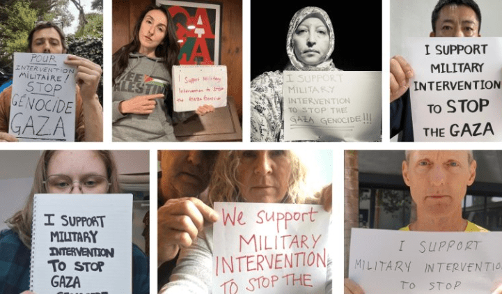 Seluruh Dunia Dukung Intervensi Militer untuk Menghentikan Genosida Gaza