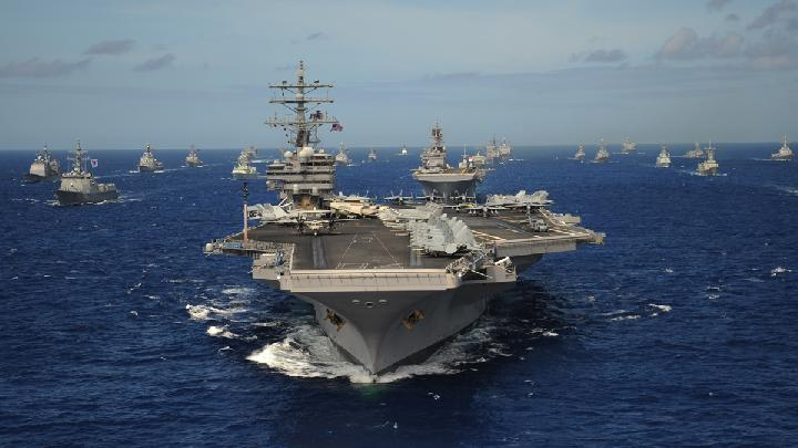 TNI Jelaskan Kapal Induk AS Melintas di Aceh: Sah Berdasarkan Hukum Laut Internasional