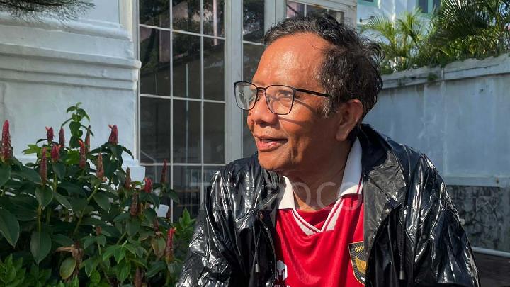 Mantan Menkopolkam, Mahfud Md di Jakarta, 6 Juli 2025. Tempo/Francisca Christy