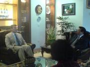 Dubes AS Baru Temui Ketua DPR