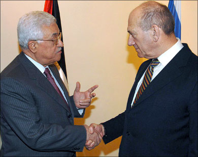Abbas-Olmert Dalam Satu Pekan, Dua Kali Bertemu
