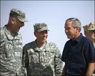 Bush Akhiri Kunjungannya ke Irak: AS Tak Mau Tarik Pasukannya dari Irak